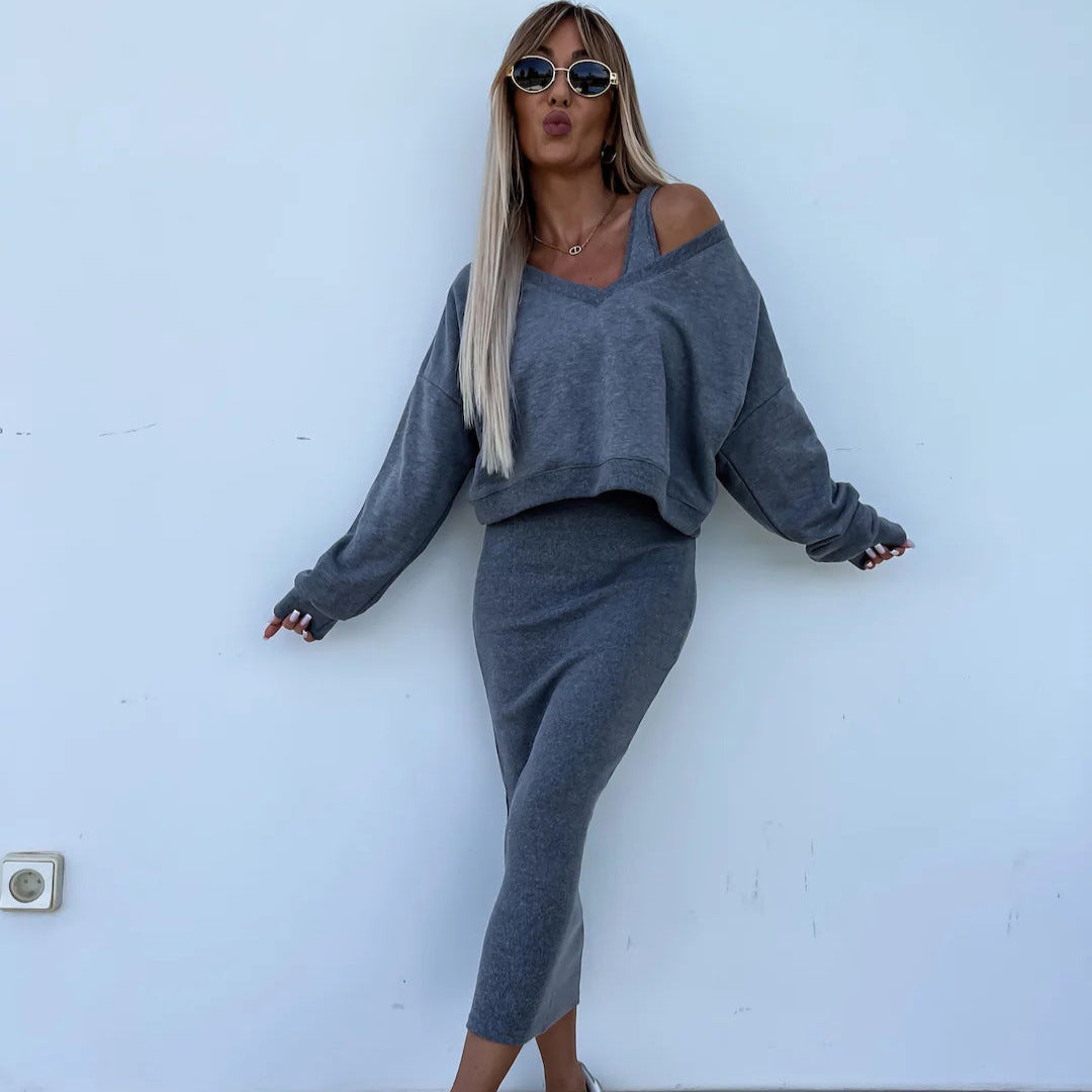 Sweater and Dress Set