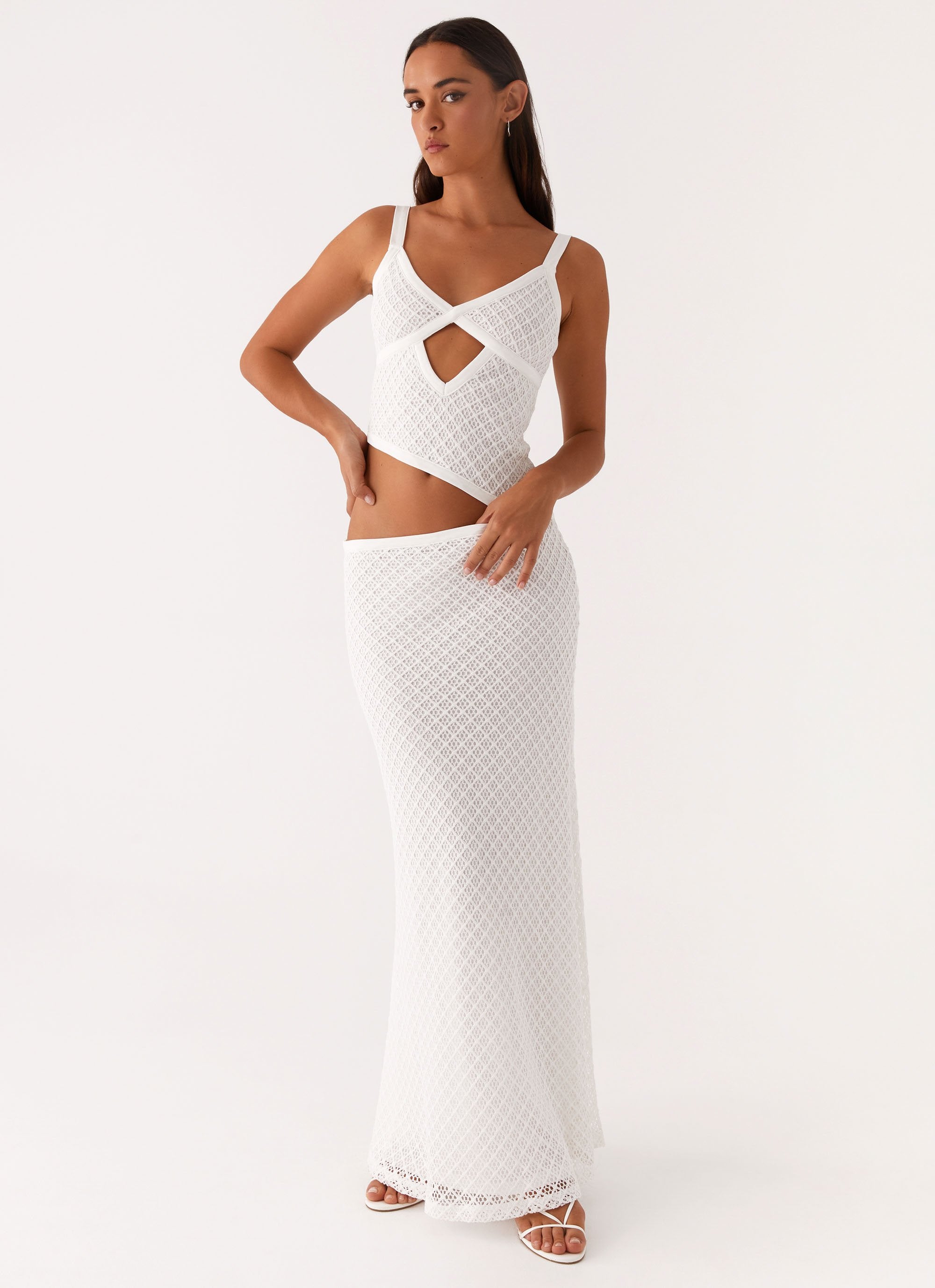Jocelyn Maxi Dress - White