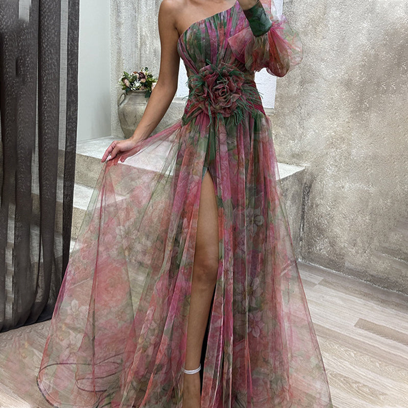 Asymmetrical Tulle Dresses for Women