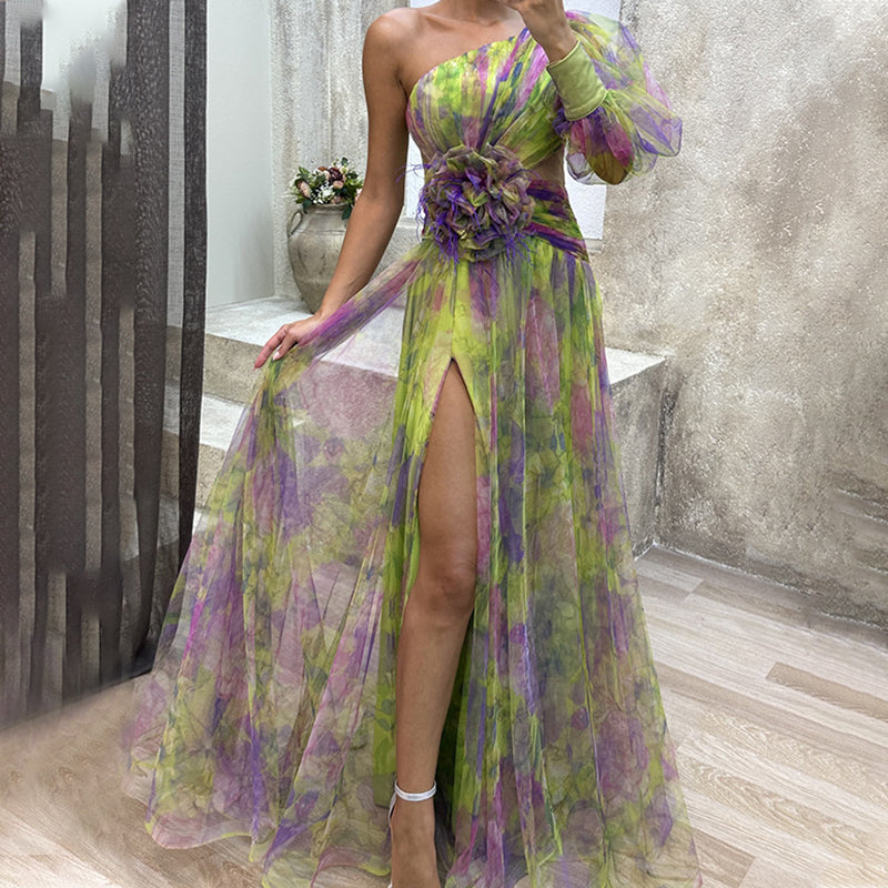 Asymmetrical Tulle Dresses for Women